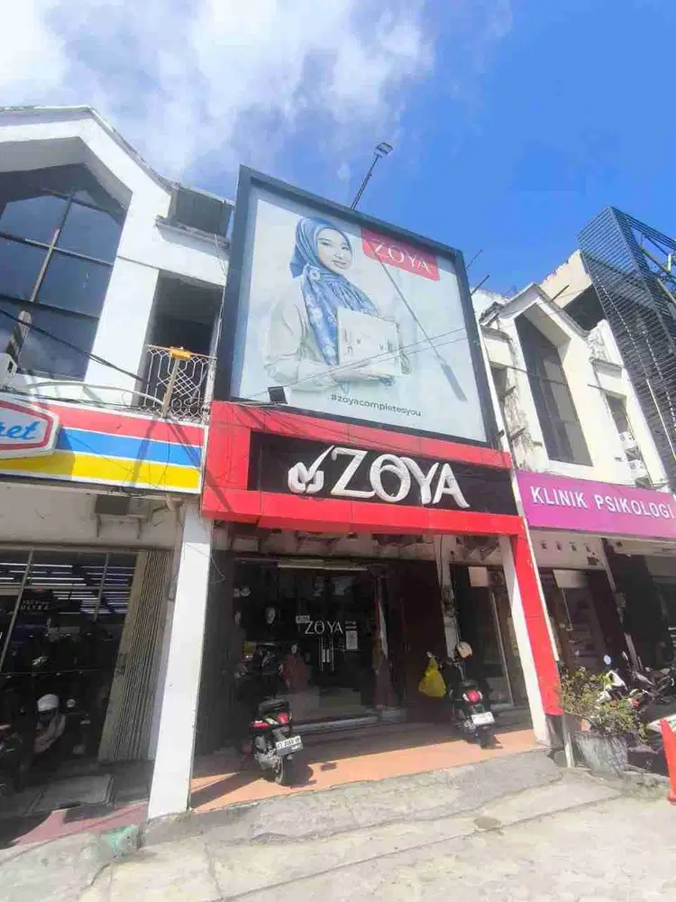 ruko 2.5 lantai cocok untuk usaha di klandasan