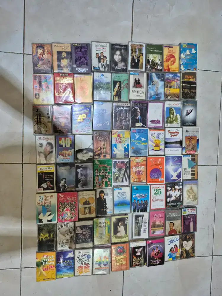 Kaset Kaset Musik Jadul