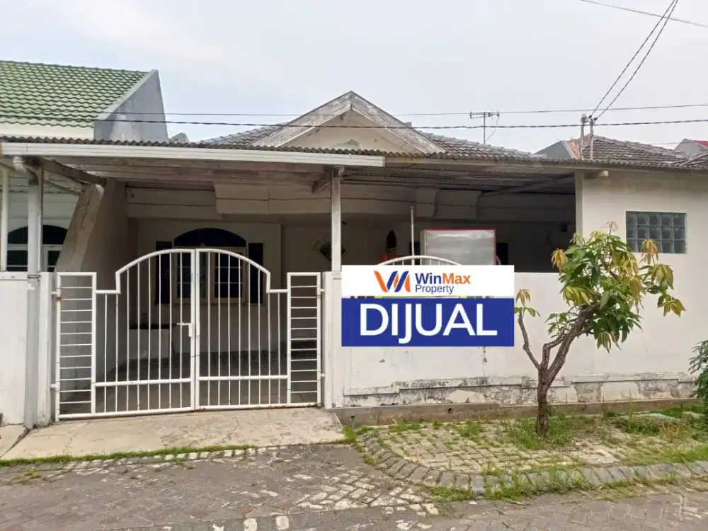 Dijual rumah pondok candra jl manggis dekat tol tambak sumur