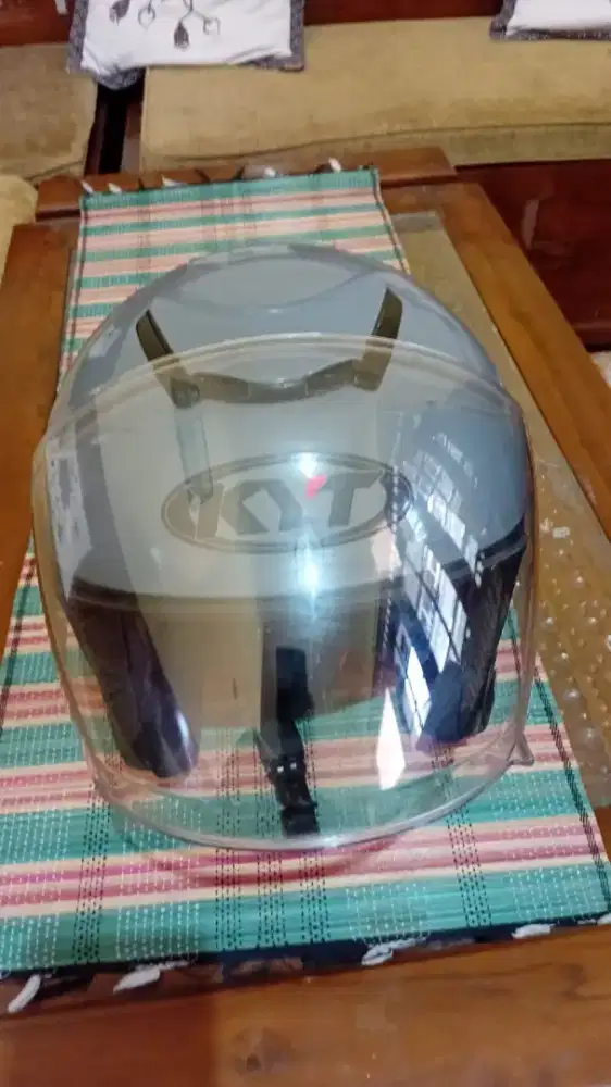 Helm KYT kyoto grey metalic