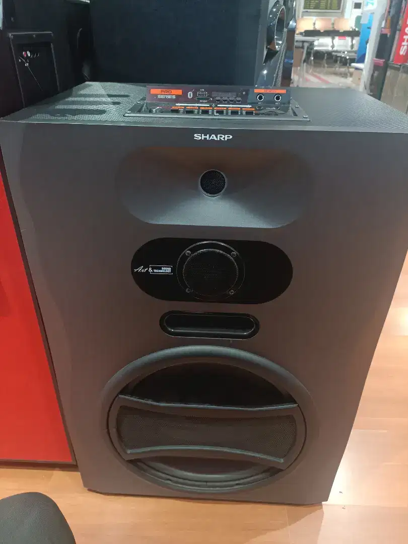 Speaker active sharp bisa cicilan
