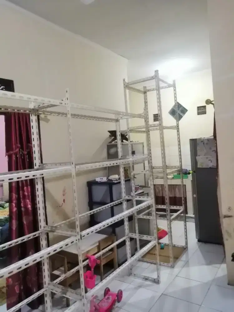 Di Jual Ram Rak Besi Siku Lubang Kokoh 4 Susun Murah