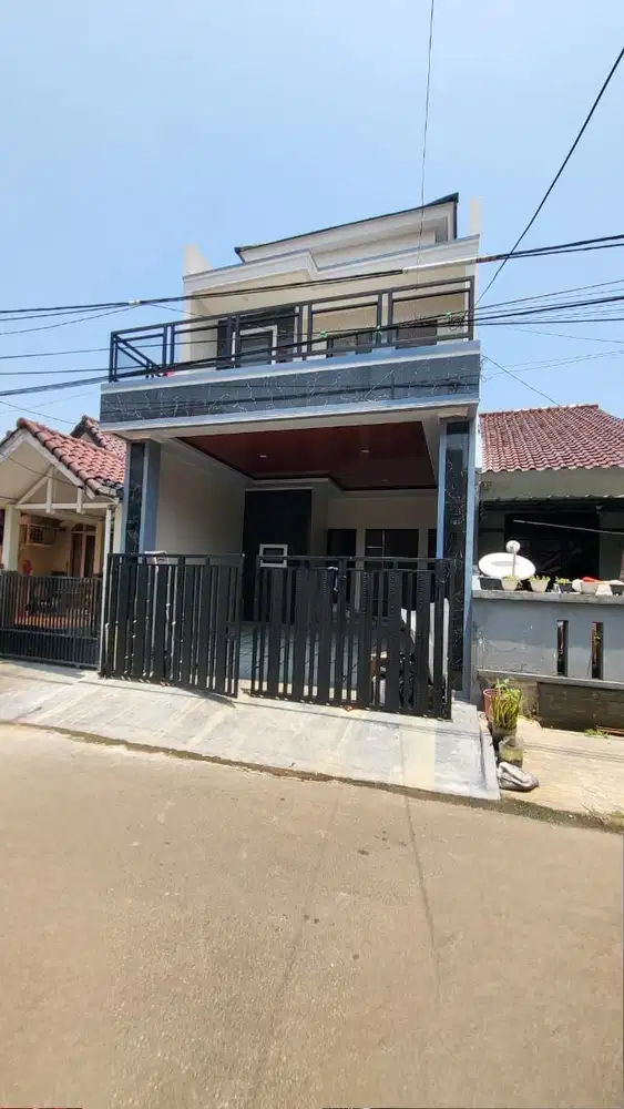 Rumah Baru 2 Lantai Siap Huni di Melati Mas Serpong Dekat Tol