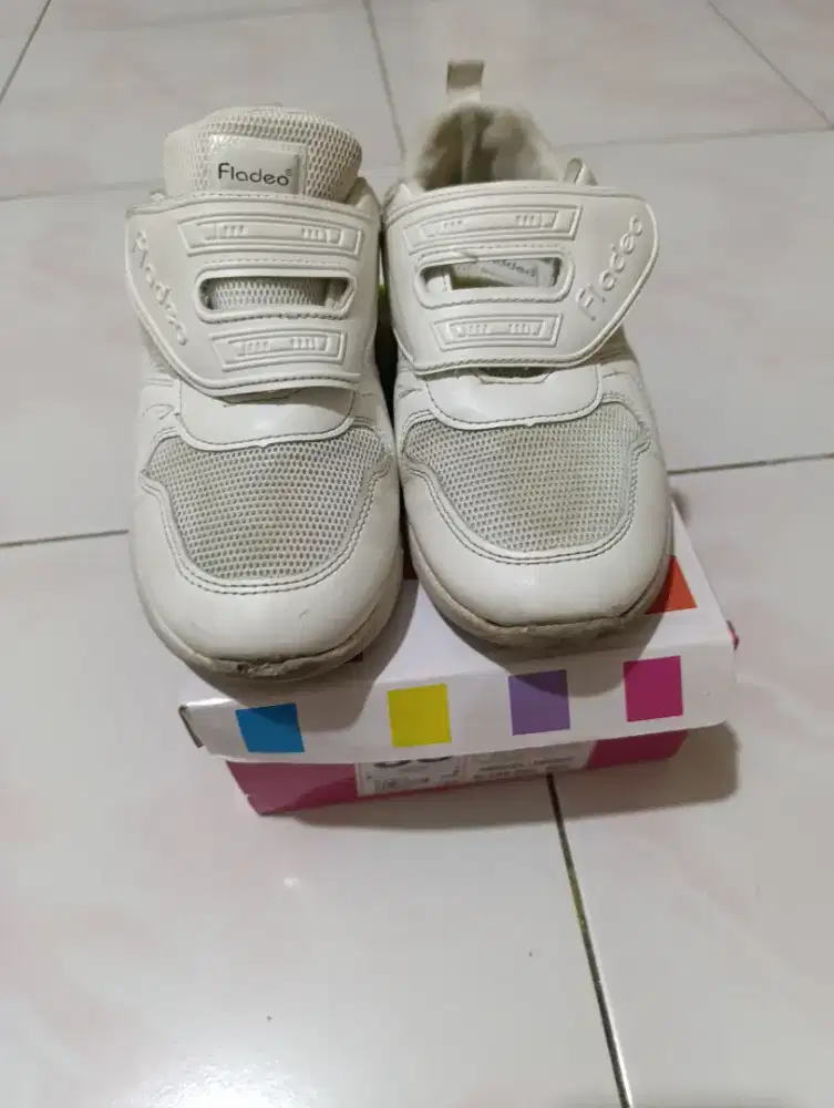 Jual murah sepatu anak cewek fladeo kids putih