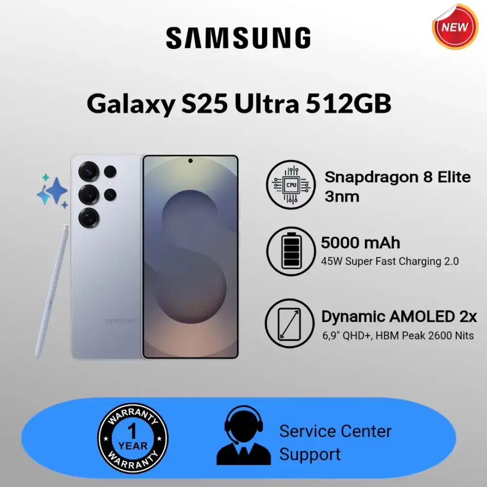 Samsung Galaxy S25 Ultra 512gb garansi resmi 1th SEIN