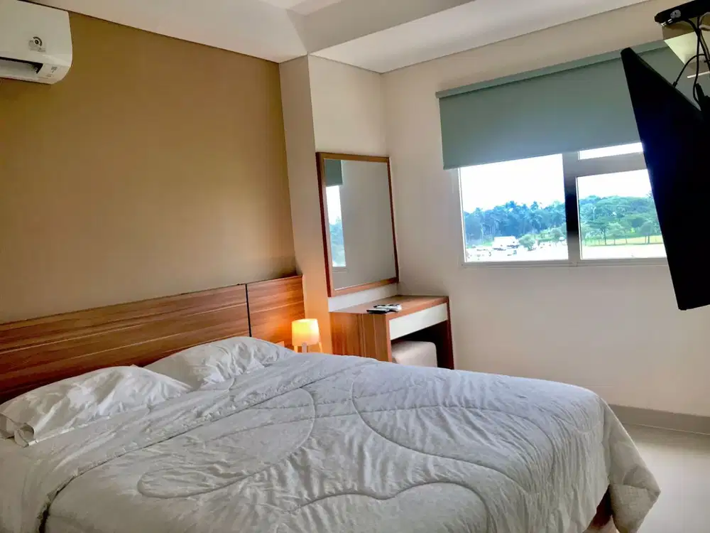 Disewakan Apartemen Trivium 2br Bagus Lantai Rendah Dekat Papaya