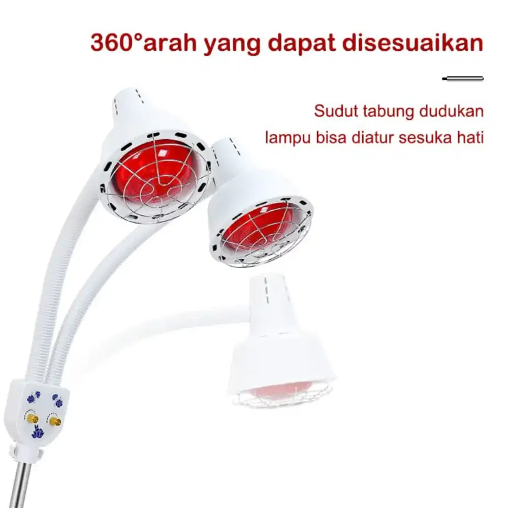 Lampu Terapi UV 2 kepala