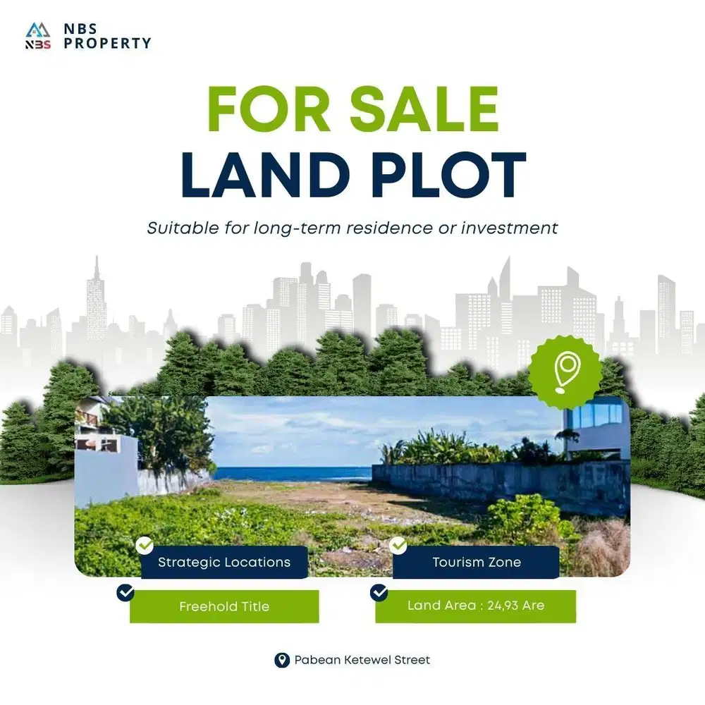 Dijual Tanah di Ketewel Sangat Cocok untuk Investasi