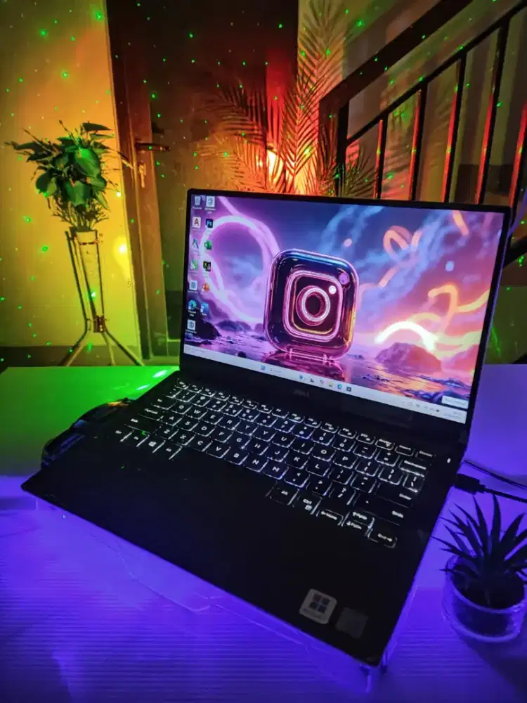 Laptop Design Slim Dell xps13 Core i5 Ram 8/256gb ssd Touchscreen COD