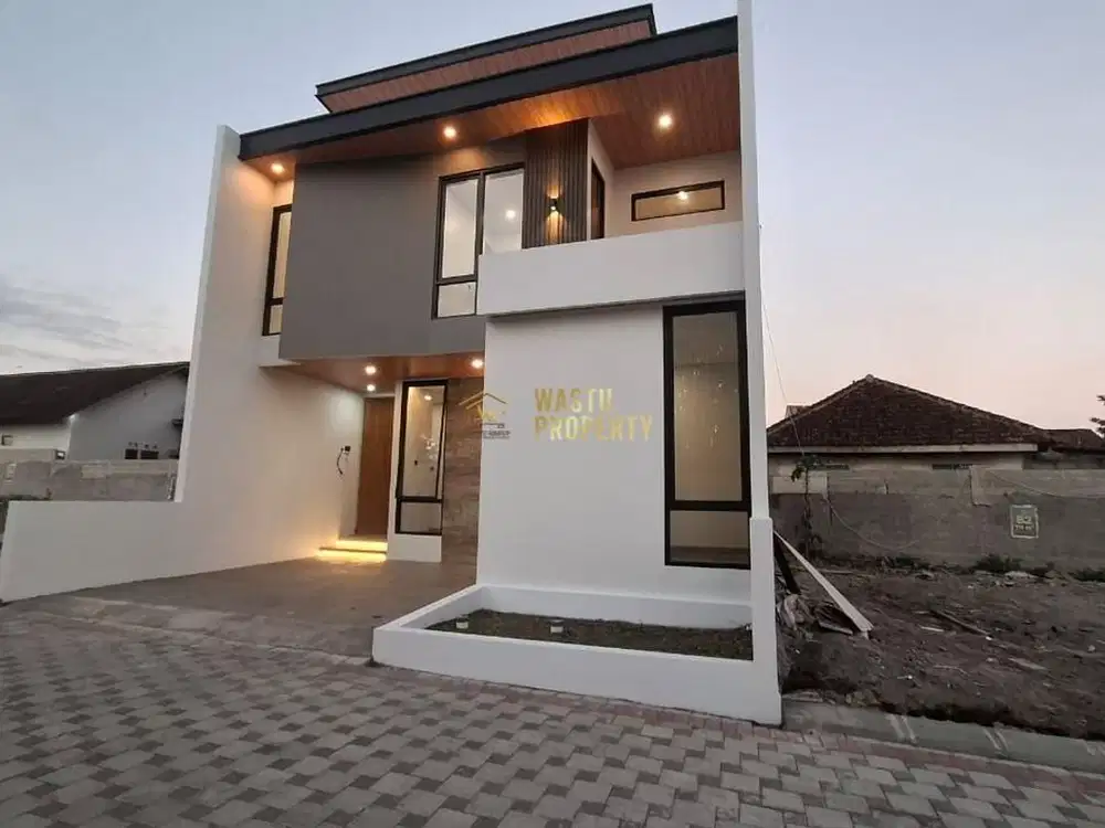 RUMAH 2 LANTAI, DALAM CLUSTER ONE GATE DI JOGJA UTARA