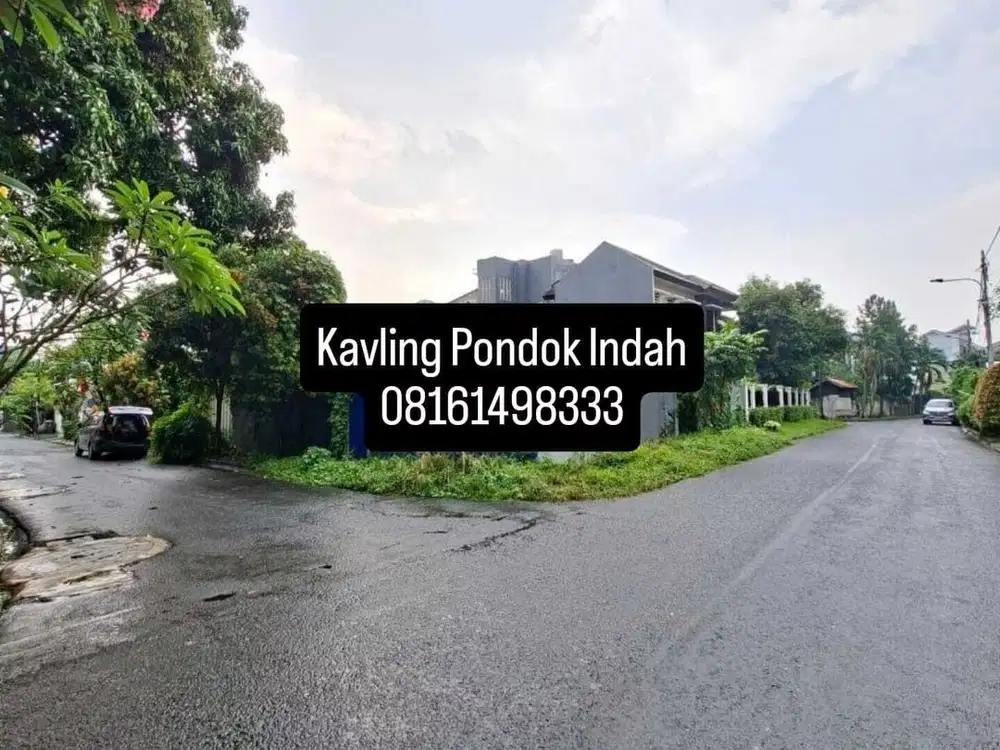 Kavling Hook Pondok Indah Pondok Hijau Siap Bangun