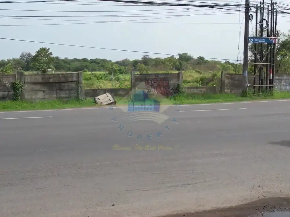 Jual Tanah Jl Raya Pantura, Ciruas, Serang - Banten