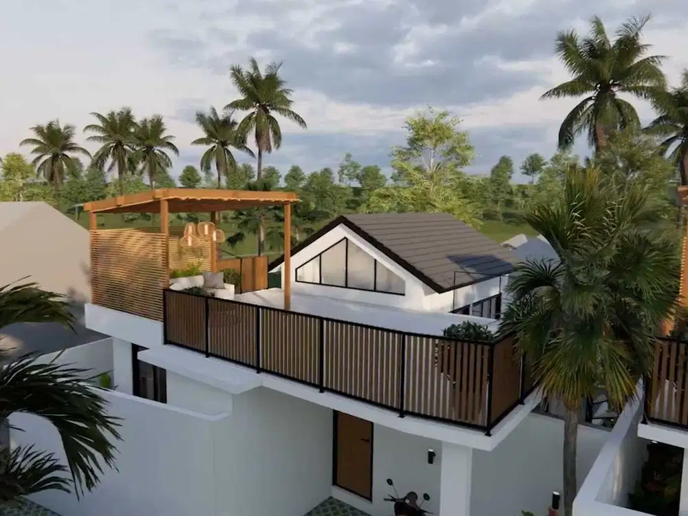 1-Bedroom Villa with Rooftop Cabana in Cepaka