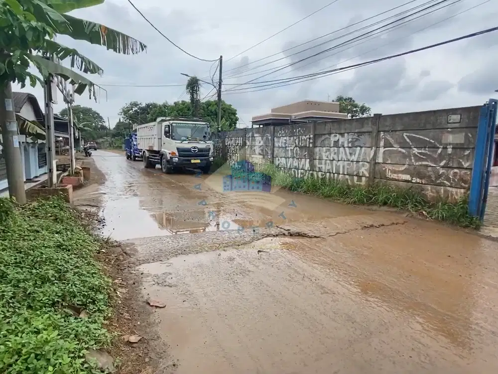 Gudang di jl gn Maloko - Cisauk dekat dengan tol Legok dan stasiun