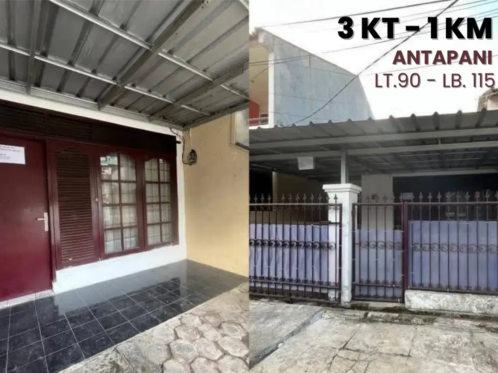 Rumah 3KT di Antapani Kidul Bandung # Arcamanik Kiaracondong Buahbatu