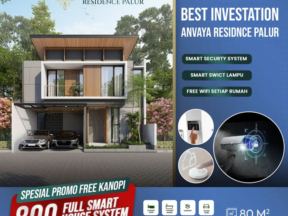 Rumah Dengan Sistem SmartHouse Terkini Di SOLO