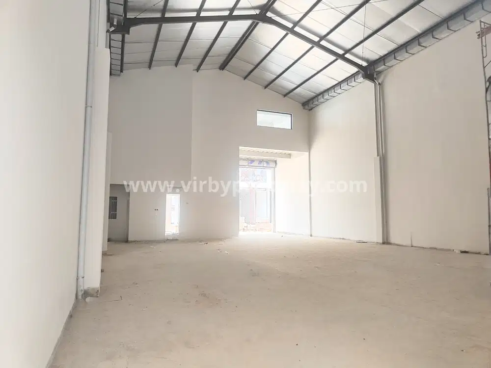 Jual Gudang 3 in 1 lokasi samping persis Bandara Soekarno Hatta