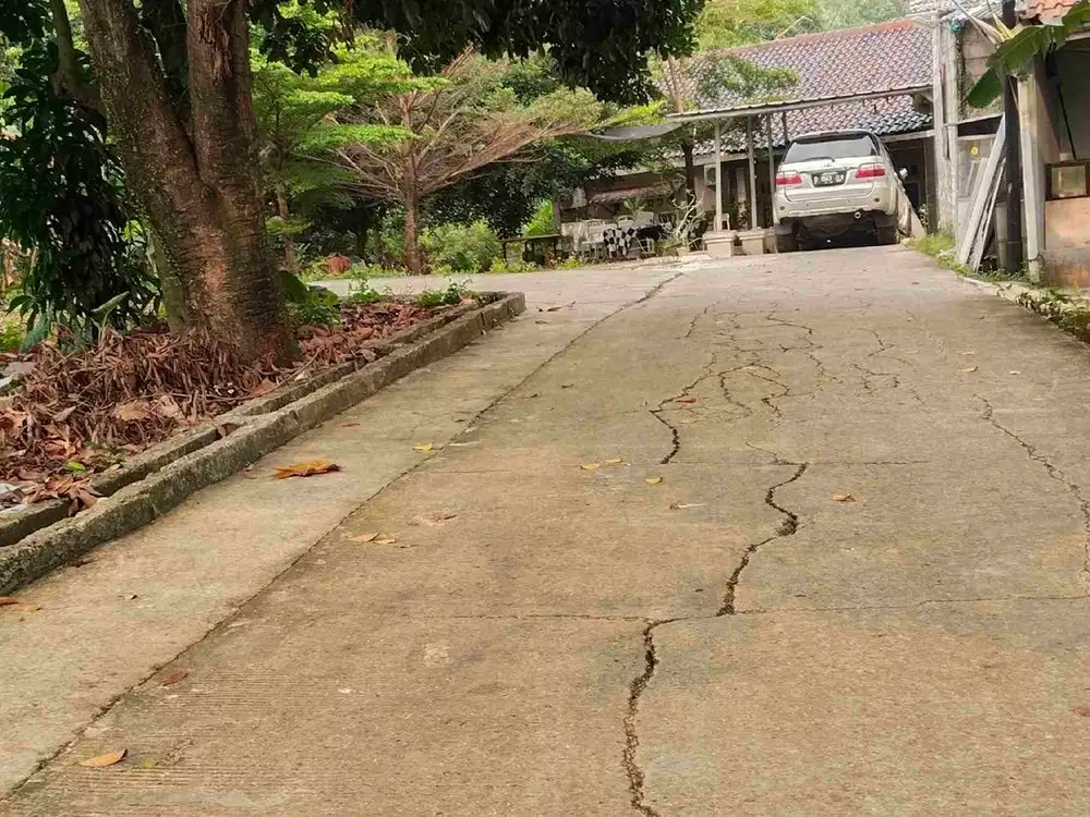 tanah kavling SHM dekat perumahan telaga jambu 1  sawangan baru depok