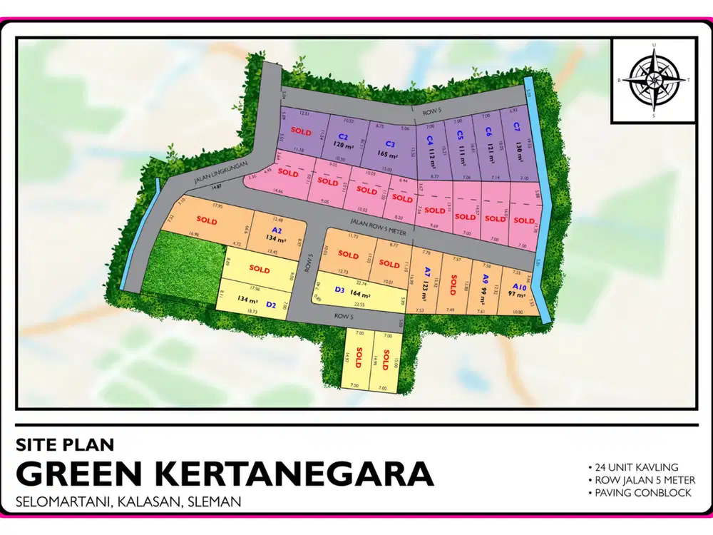 Tanah 100 Juta-an Di Selomartani Kalasan, Bangun Rumah Lebih Murah