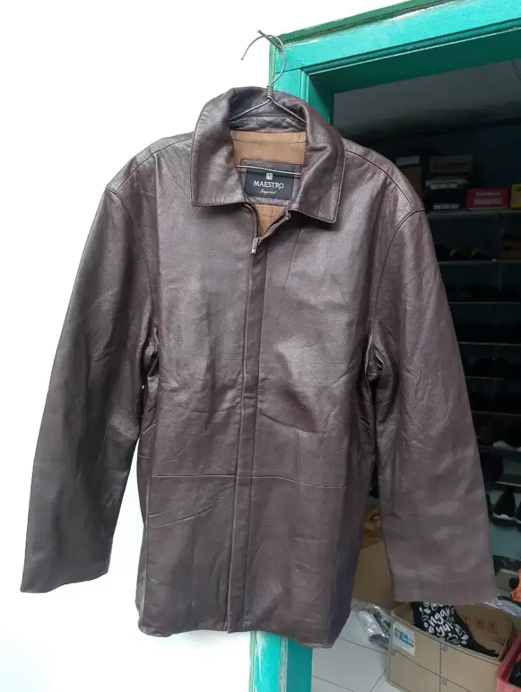 Jaket kulit domba Maestro