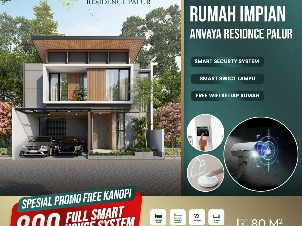 Rumah Smartliving Dan Fungsional Di Solo