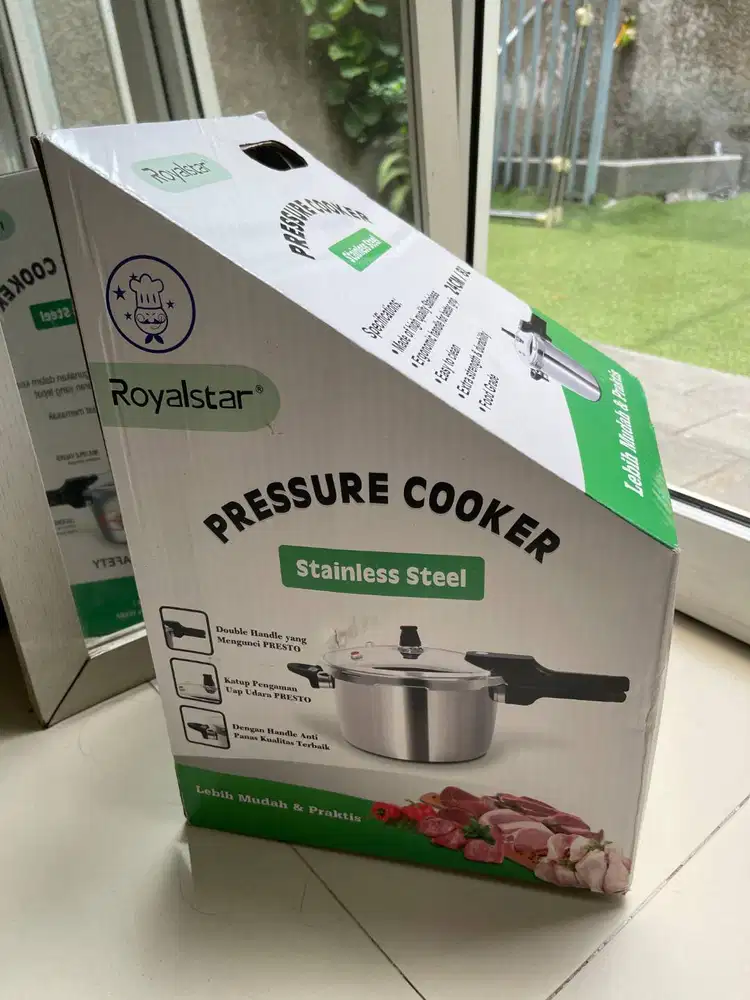 Royalstar pressure cooker 8L
