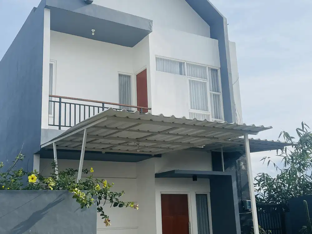 Rumah Villa 2 Lantai Hook Dikota Wisata Malang Batu Free Furniture