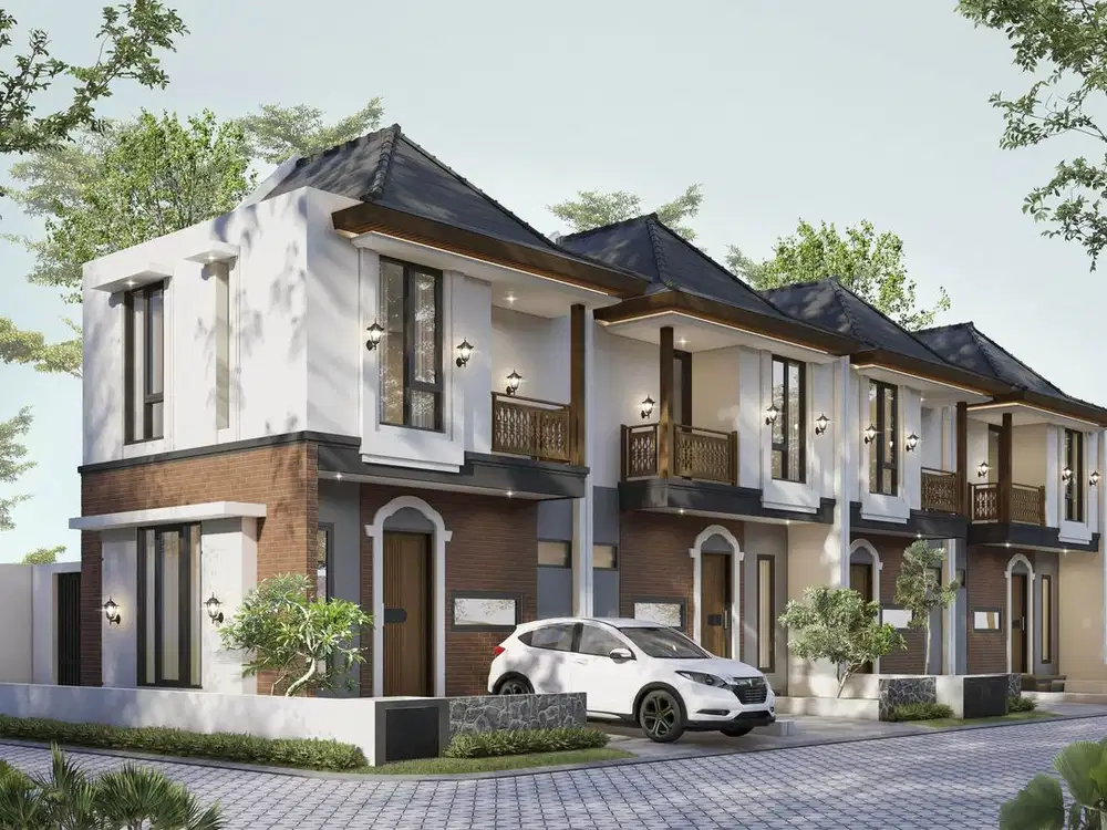 RUMAH KONSEP VILLA MODERN JAWA STRATEGIS DEKAT ALUN ALUN BATU