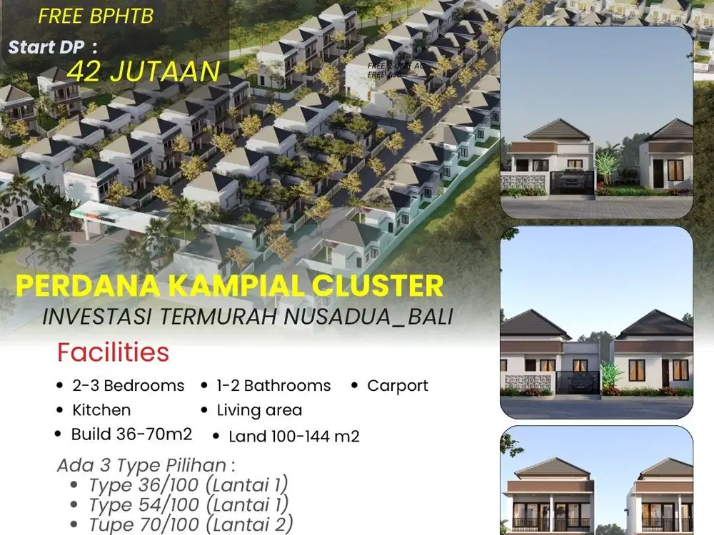 Rumah Minimalis Kampial Nusadua Bali