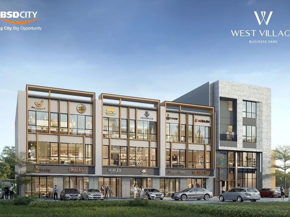 Ruko West Village Tahap 2 – Produk Terlaris BSD City, Harga Mulai 3 Miliar-an