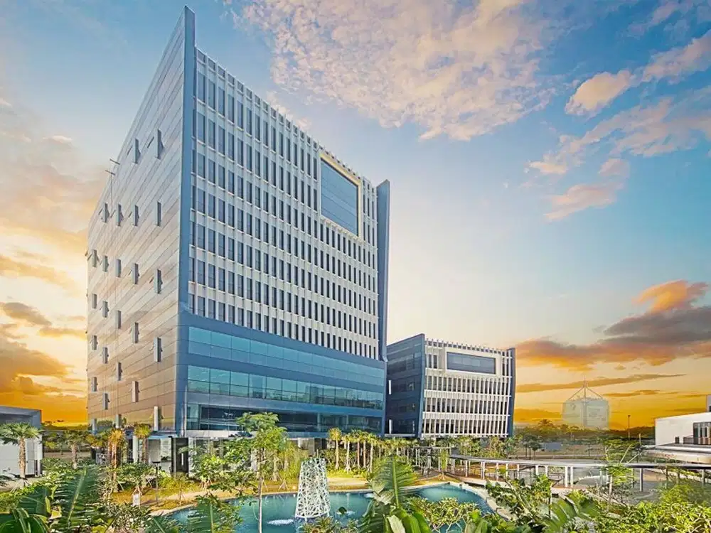 SEWA RUANG KANTOR GEDUNG INDY BINTARO OFFICE PARK TANGERANG SELATAN