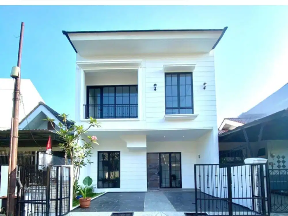 RUMAH BARU CANTIK AESTHETIC DI NUSA LOKA BSD 'HRB144'