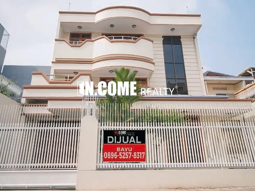 DIJUAL RUMAH MODERN SIAP HUNI SEMI FURNISHED KRUKUT JAKARTA BARAT