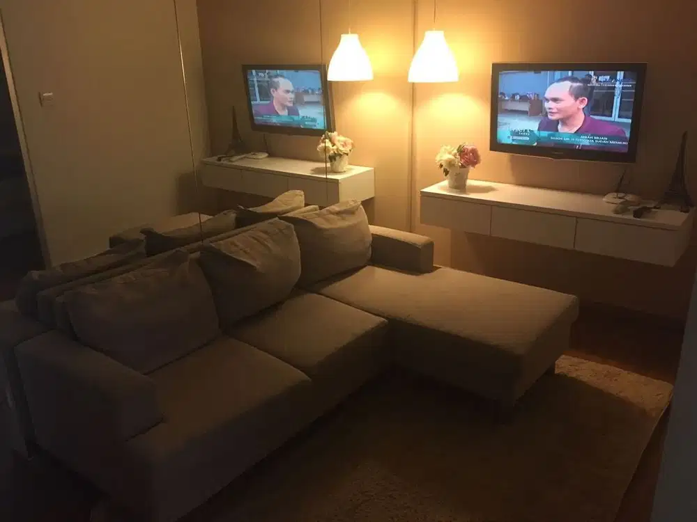 Unit Mewah 2 Bedroom Furnished Apartemen Menteng Square Salemba Jakpus Bulanan