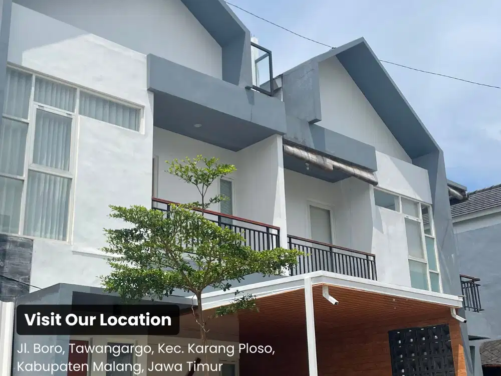 Investasi Villa Modern 2 Lantai View Kota Wisata Batu & View Gunung
