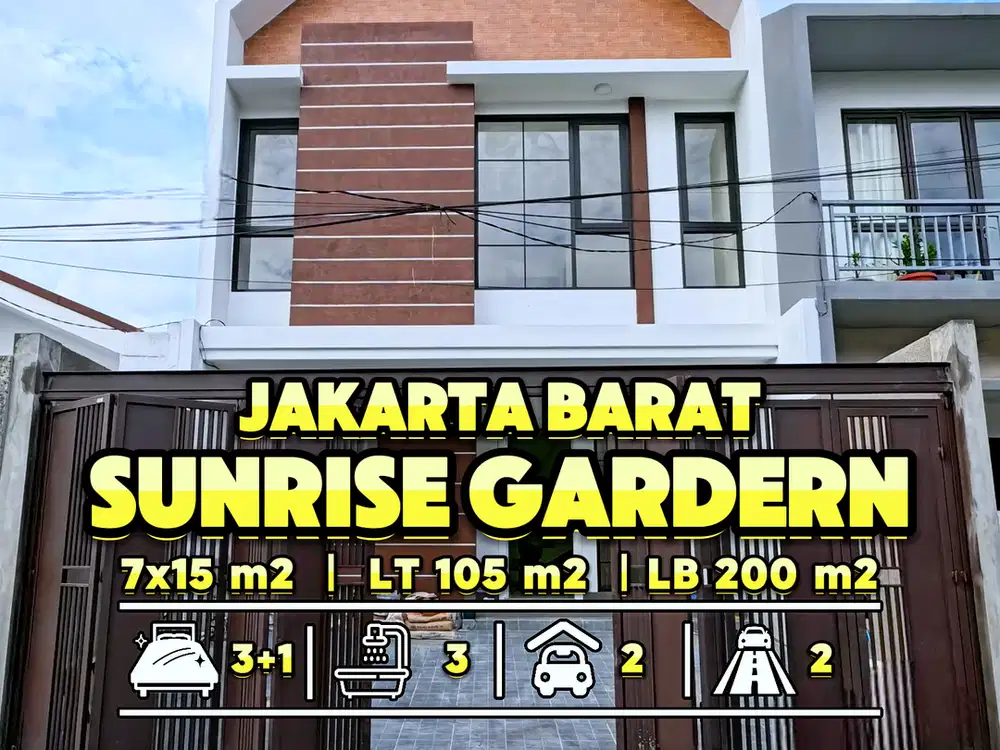 Rumah Mewah Design Scandinavian 10 menit ke Puri Indah Mall & Lippo Ma