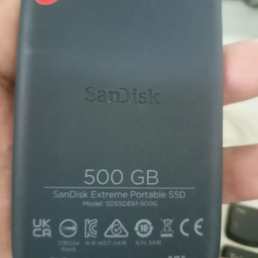 SSD Sandisk Extreme 500Gb