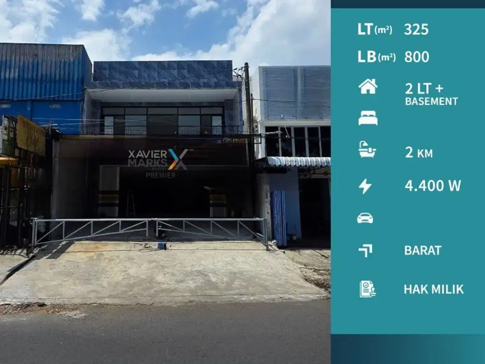 Disewakan Tempat Usaha Poros Jalan Letjen S. Parman, Blimbing Malang