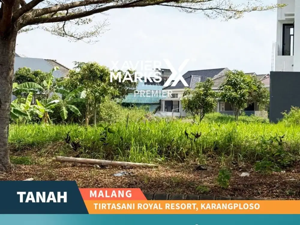 Dijual Tanah Tirtasani Royal Resort Karangploso Malang Dekat Exit Tol