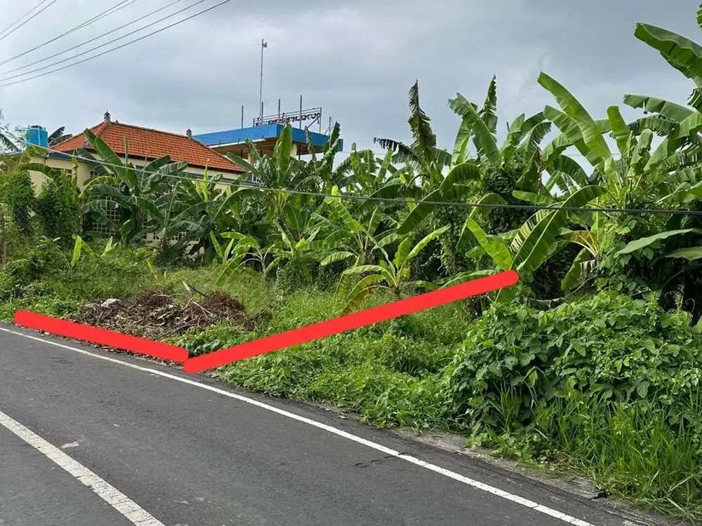 Land for lease smal plot at seminyak