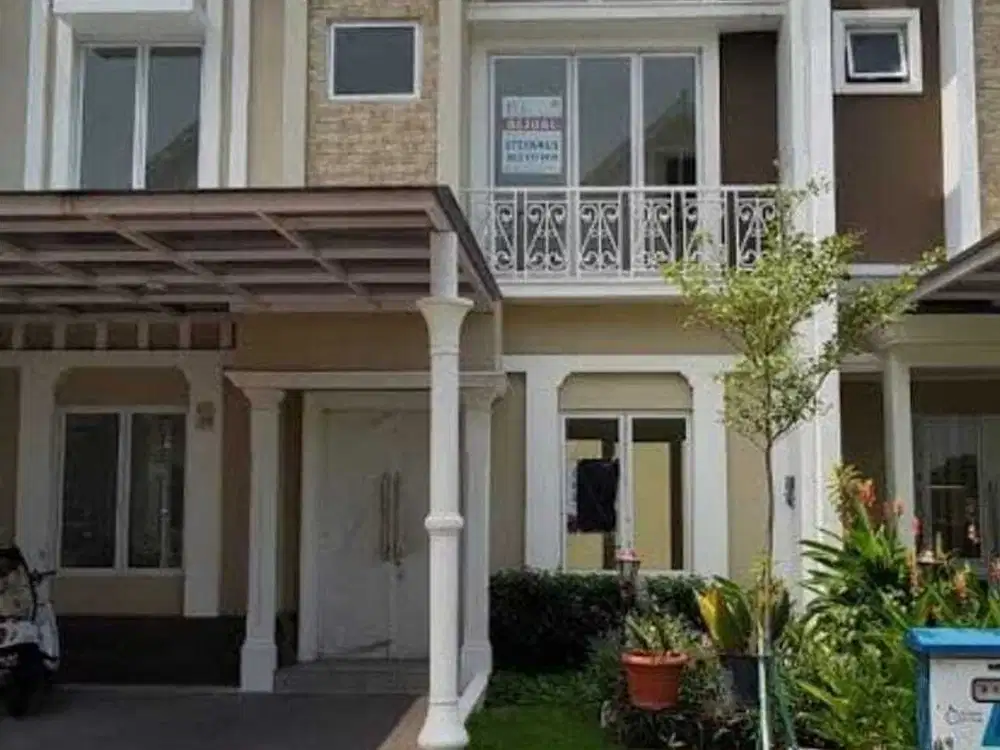 Rumah 2lantai di Cluster Thames Luas 136 di JGC Cakung  Jakarta Timur