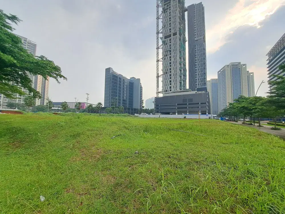 Kavling Komersil Hoek di CBD BSD City Dekat Aeon Mall