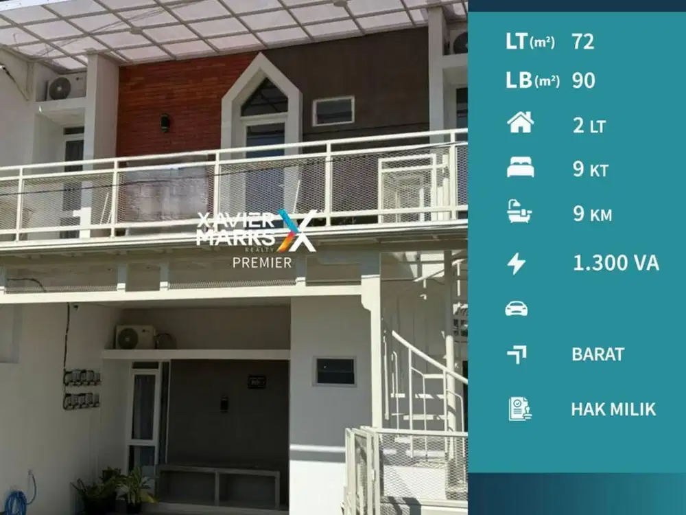 Dijual Rumah Kos Full Furnish Dekat UB di Merjosari Malang