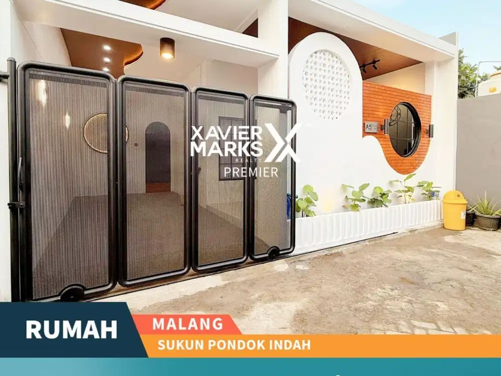 Dijual Rumah Full Furnish Minimalis di Sukun Pondok Indah Malang