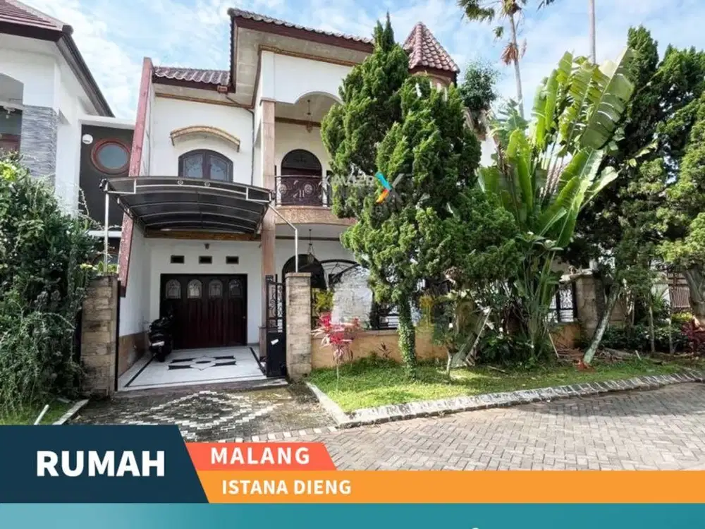 Dijual/Disewakan Rumah Mewah di Istana Dieng Malang Bonus Perabotan