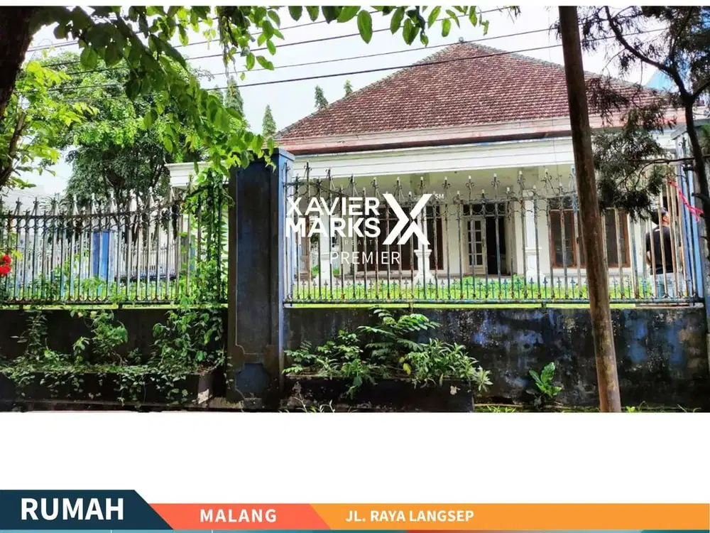 Disewakan Rumah 1,5 lantai di Raya Langsep Malang