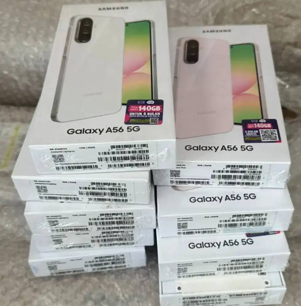 New Samsung Galaxi A56 5G 12/256 Garansi Resmi 1 Tahun