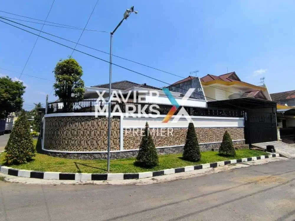 dijual murah rumah hook bukit dieng semi furnish