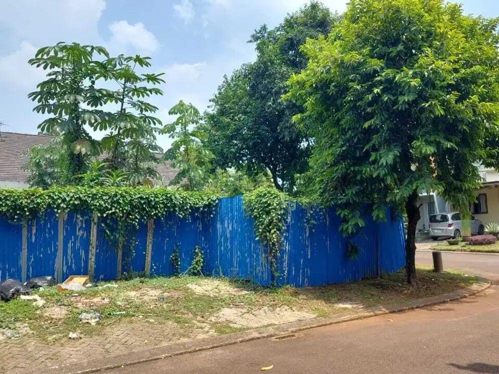 Dijual Cepat Kavling Hook Bagus Strategis Cluster Pavillion Bsd City