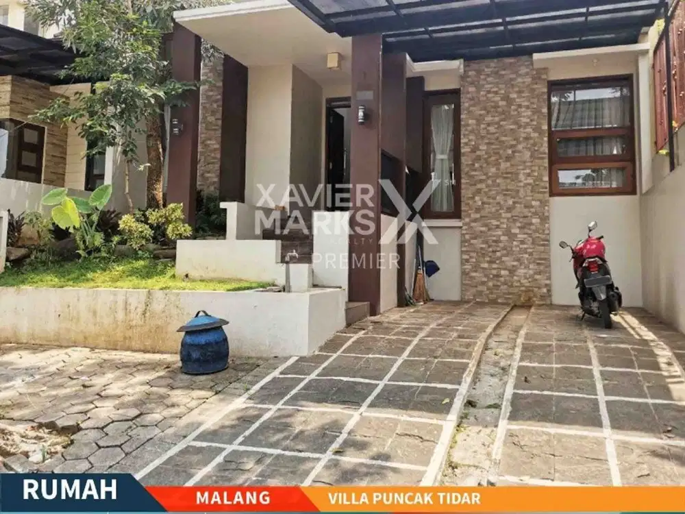 DIJUAL RUMAH 1 LANTAI DI VILLA PUNCAK TIDAR MALANG
